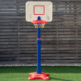 HONEY JOY Kids Basketball Hoop 160-210 cm Adjustable Height Kids Medium Basketball Goal Stand