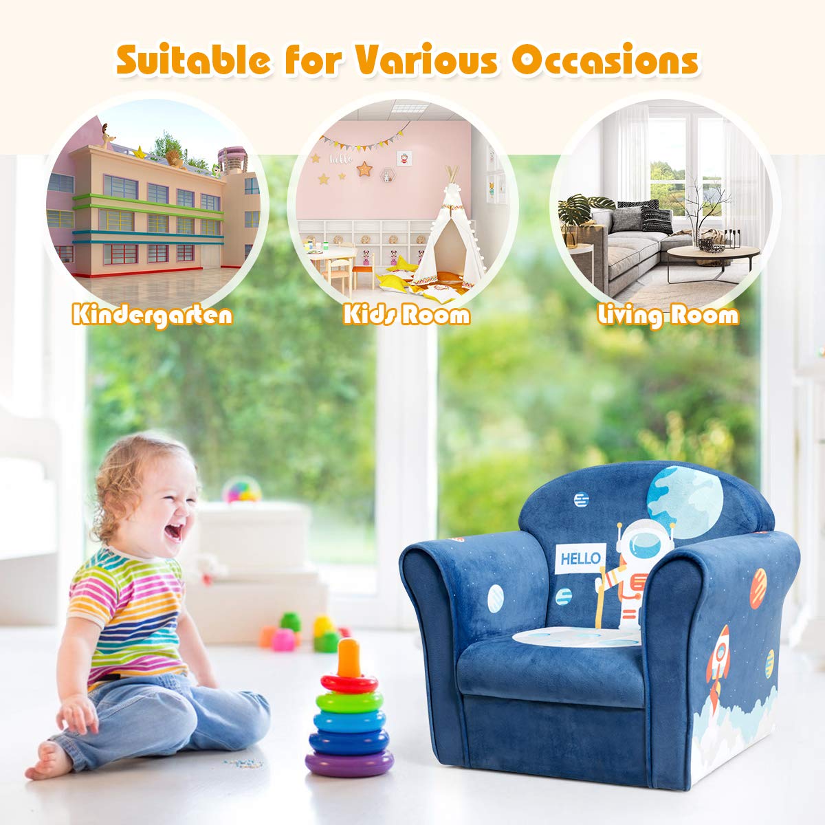 HONEY JOY Kids Sofa