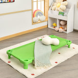 HONEY JOY Kids Stackable Naptime Cot, Toddler Daycare Cots Rest Mat w/ Easy Lift Corners