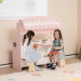 HONEY JOY 2 in 1 Kids Kitchen & Restaurant