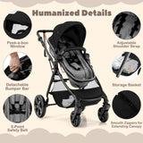 BABY JOY High Landscape Baby Stroller