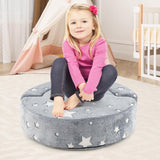 HONEY JOY 2-in-1 Toddler Chair, Glow in The Dark Kids Couch with Removable & Washable Cover