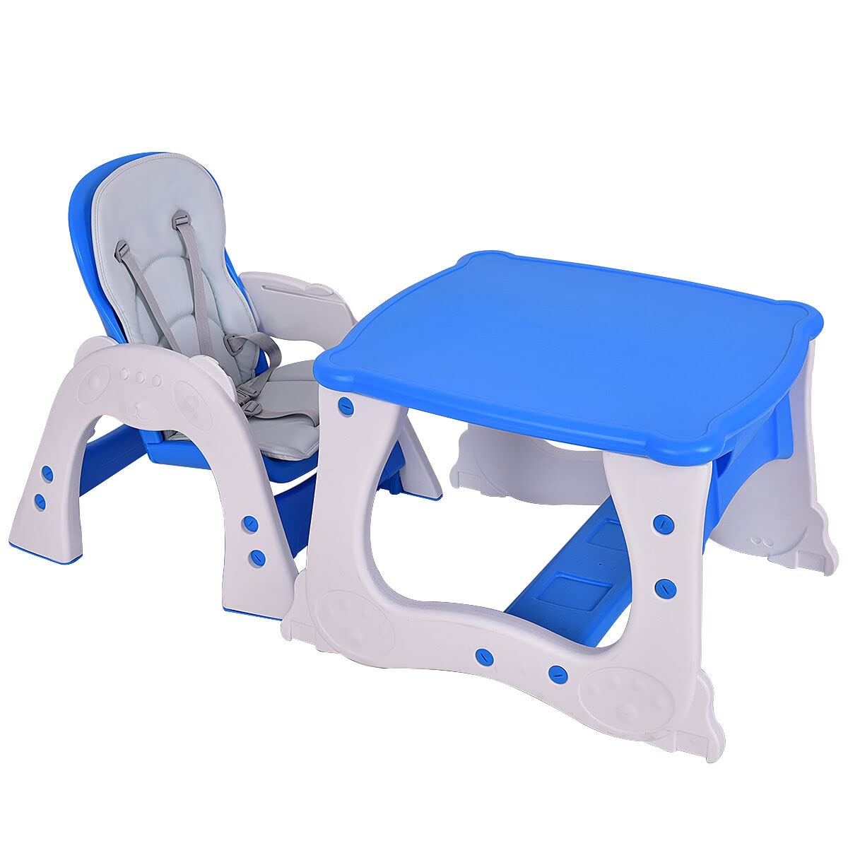 BABY JOY Baby High Chair, 3 in 1 Infant Table and Chair Set