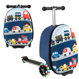 BABY JOY Kids Ride-on Suitcase Scooter