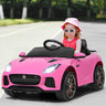 HONEY JOY Ride On Car 12V Licensed Jaguar F-Type SVRBattery Powered Ride on Toy