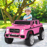 HONEY JOY Licensed Mercedes Benz Kids Ride on Car 12V Electric Vehicle Toy Car