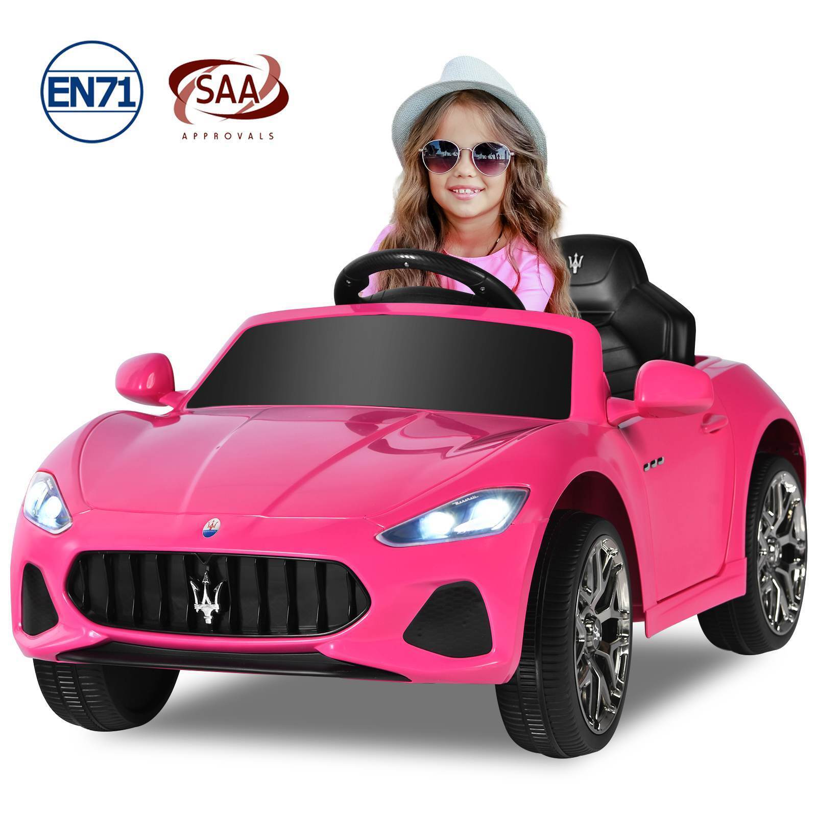 12V Maserati GranCabrio Licensed Kids Ride On Car Electric toy w Remo Babyjoy