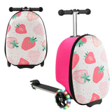 BABY JOY Kids Ride-on Suitcase Scooter